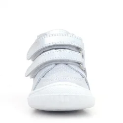 Rakerplus Raya Hakiki Deri Gümüş Simli Cırtlı Kız Bebek Bot