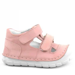 Rakerplus Ruby Hakiki Deri Pembe Yazlık İlk Adım Ayakkabısı