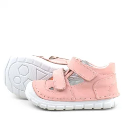 Rakerplus Ruby Hakiki Deri Pembe Yazlık İlk Adım Ayakkabısı