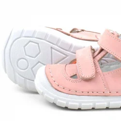 Rakerplus Ruby Hakiki Deri Pembe Yazlık İlk Adım Ayakkabısı