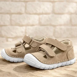 Rakerplus Ruby Hakiki Deri Vizon Yazlık İlk Adım Ayakkabısı