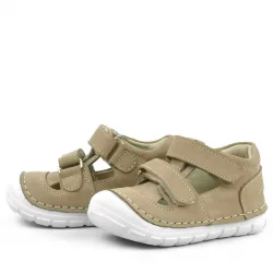 Rakerplus Ruby Hakiki Deri Vizon Yazlık İlk Adım Ayakkabısı