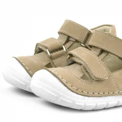 Rakerplus Ruby Hakiki Deri Vizon Yazlık İlk Adım Ayakkabısı