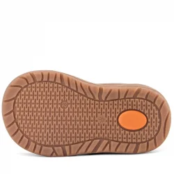 Rakerplus Schaggy Hakiki Deri Bakır Platin Cırtlı Bebek Spor Ayakkabı