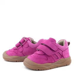 Rakerplus Schaggy Hakiki Deri Fuşya Bebek Spor Ayakkabı