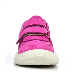 Rakerplus Schaggy Hakiki Deri Fuşya Mavi Bebek Spor Ayakkabı