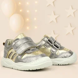 Rakerplus Schaggy Hakiki Deri Gold Bebek Spor Ayakkabı