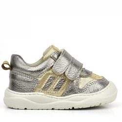 Rakerplus Schaggy Hakiki Deri Gold Bebek Spor Ayakkabı