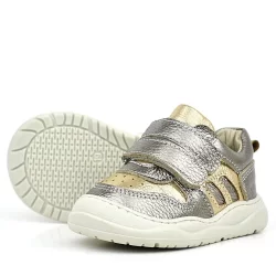 Rakerplus Schaggy Hakiki Deri Gold Bebek Spor Ayakkabı