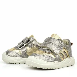 Rakerplus Schaggy Hakiki Deri Gold Bebek Spor Ayakkabı