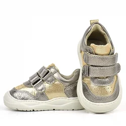 Rakerplus Schaggy Hakiki Deri Gold Bebek Spor Ayakkabı