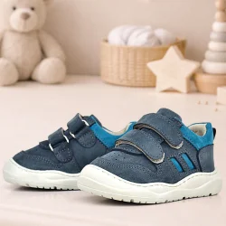 Rakerplus Schaggy Hakiki Deri Gri Bebek Spor Ayakkabı