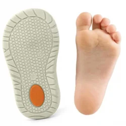 Rakerplus Schaggy Hakiki Deri Haki Yeşili Bebek Spor Ayakkabı