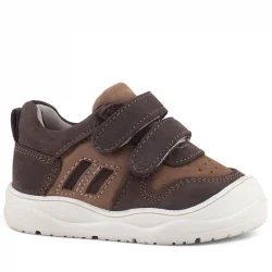 Rakerplus Schaggy Hakiki Deri Kahve Bebek Spor Ayakkabı