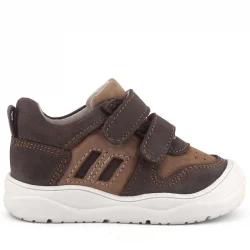 Rakerplus Schaggy Hakiki Deri Kahve Bebek Spor Ayakkabı