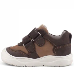 Rakerplus Schaggy Hakiki Deri Kahve Bebek Spor Ayakkabı