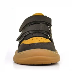 Rakerplus Schaggy Hakiki Deri Kahve Taba Cırtlı Bebek Spor Ayakkabı