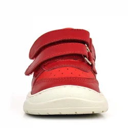 Rakerplus Schaggy Hakiki Deri Kırmızı Bebek Spor Ayakkabı