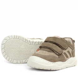 Rakerplus Schaggy Hakiki Deri Kum Krem Bebek Spor Ayakkabı