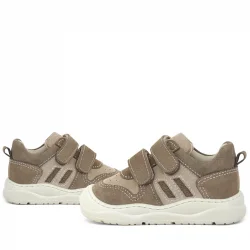 Rakerplus Schaggy Hakiki Deri Kum Krem Bebek Spor Ayakkabı