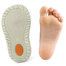 Rakerplus Schaggy Hakiki Deri Mavi Pudra Kız Bebek Spor Ayakkabı