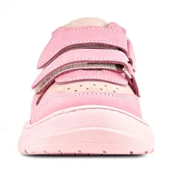 Rakerplus Schaggy Hakiki Deri Pembe Yeşil Bebek Spor Ayakkabı