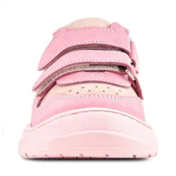 Rakerplus Schaggy Hakiki Deri Pembe Yeşil Bebek Spor Ayakkabı