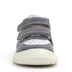Rakerplus Schaggy Hakiki Deri Platin Gümüş Bebek Spor Ayakkabı