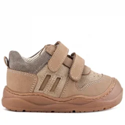 Rakerplus Schaggy Hakiki Deri Vizon Cırtlı Bebek Spor Ayakkabı