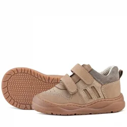 Rakerplus Schaggy Hakiki Deri Vizon Cırtlı Bebek Spor Ayakkabı