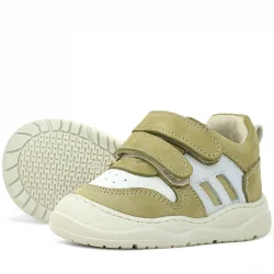 Rakerplus Schaggy Hakiki Deri Yeşil Bebek Spor Ayakkabı