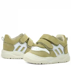 Rakerplus Schaggy Hakiki Deri Yeşil Bebek Spor Ayakkabı