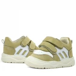 Rakerplus Schaggy Hakiki Deri Yeşil Bebek Spor Ayakkabı