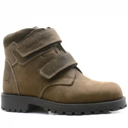 Rakerplus Sentor Hakiki Deri Kum Rengi Kürklü Cırtlı Çocuk Bot