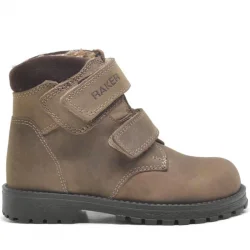 Rakerplus Sentor Hakiki Deri Kum Rengi Kürklü Cırtlı Çocuk Bot