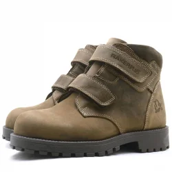 Rakerplus Sentor Hakiki Deri Kum Rengi Kürklü Cırtlı Çocuk Bot