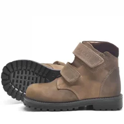 Rakerplus Sentor Hakiki Deri Kum Rengi Kürklü Cırtlı Çocuk Bot