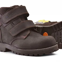 Rakerplus Sentor Hakiki Deri Kürklü Cırtlı Çocuk Bot