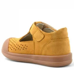 Rakerplus Shaun Hakiki Deri Taba Cırtlı Anatomik Bebek Sandalet