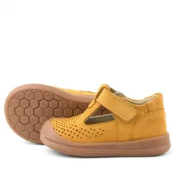 Rakerplus Shaun Hakiki Deri Taba Cırtlı Anatomik Bebek Sandalet