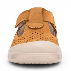 Rakerplus Shaun Taba Cırtlı Hakiki Deri Anatomik Bebek Sandalet