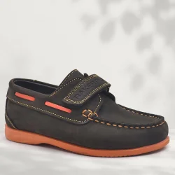 Rakerplus Simurg Hakiki Deri Cırtlı Spor Erkek Çocuk Ayakkabı