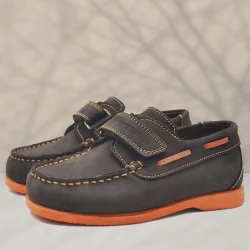 Rakerplus Simurg Hakiki Deri Cırtlı Spor Erkek Çocuk Ayakkabı