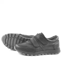 Rakerplus Siyah Cırtlı Erkek Çocuk Spor Okul Ayakkabı