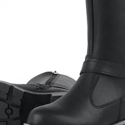 Rakerplus Siyah Fermuarlı Uzun Kız Çocuk Çizme