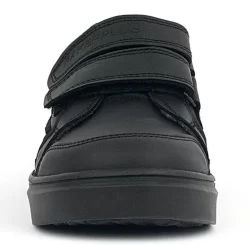 Rakerplus Siyah Hakiki Deri Cırtlı Erkek Çocuk Sneaker Ayakkabı