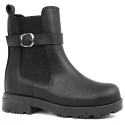 Rakerplus Siyah Mat Lastikli Kız Çocuk Bot