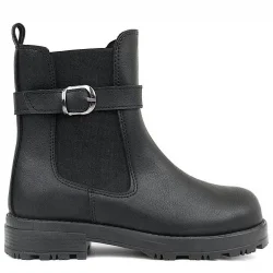 Rakerplus Siyah Mat Lastikli Kız Çocuk Bot