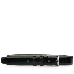 Rakerplus Siyah Rugan 3,5cm Erkek Çocuk Kemeri (85-110cm)