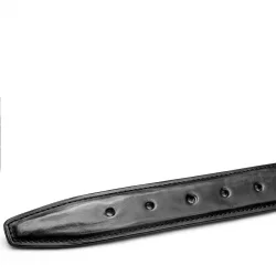 Rakerplus Siyah Rugan 3,5cm Erkek Çocuk Kemeri (85-110cm)